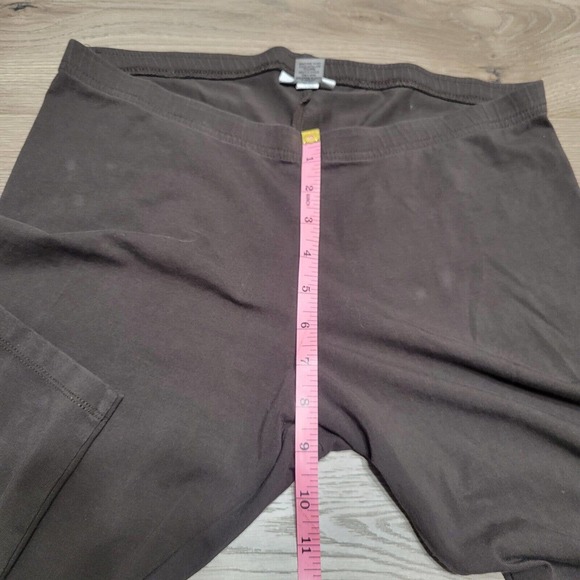 J Jill Pants Womens Small Brown Stretch Pull On Ankle Jegging Elastic Waistband - Picture 7 of 9